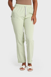 Pistachio Natasha Scrub Trouser