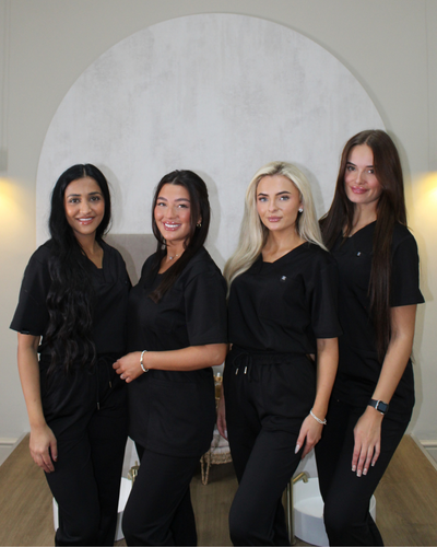 Black Natasha Ultimate Comfort Fleece-Lined Scrub Top