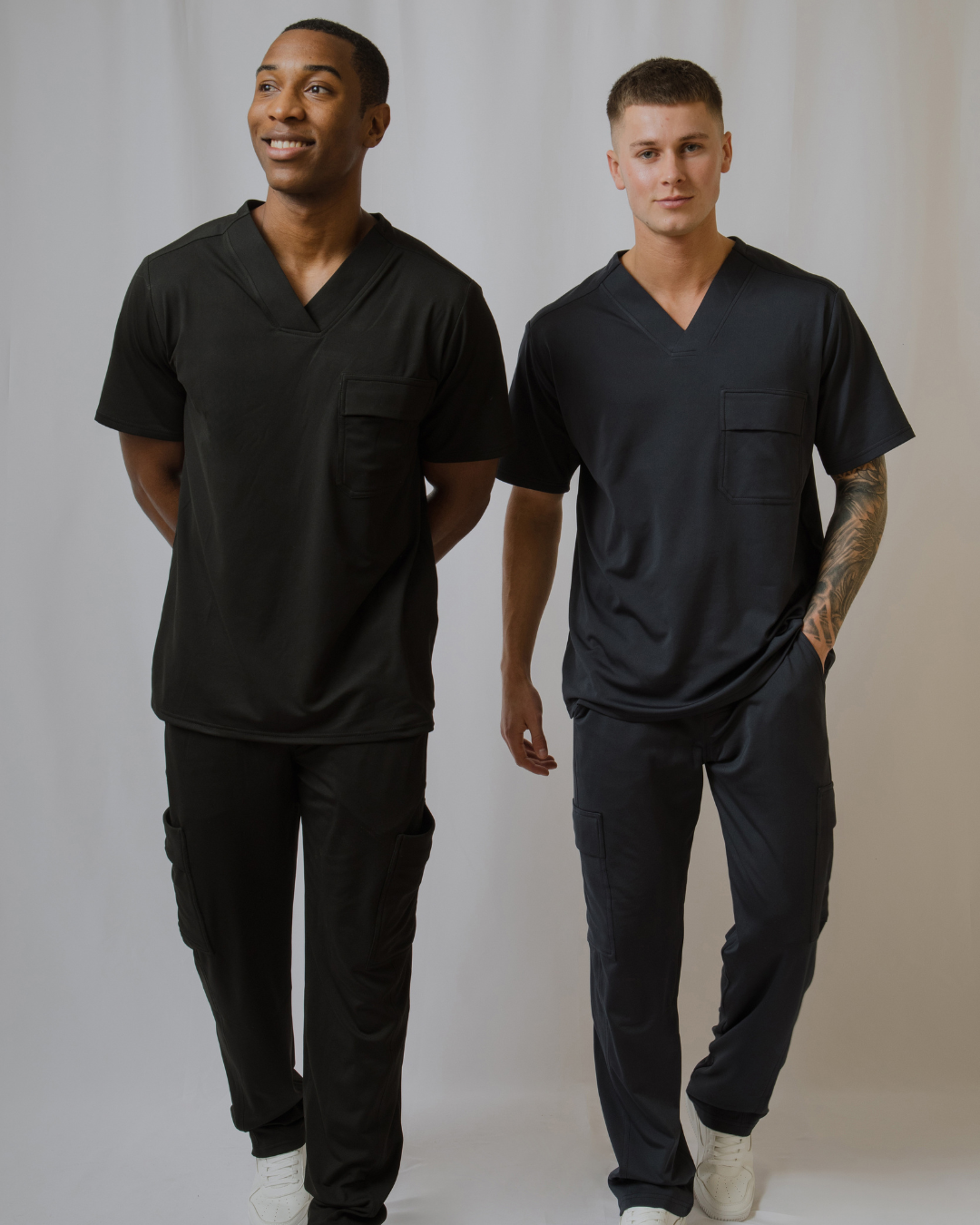 Black Rio Ultimate Comfort Fleece-Lined Scrub Trouser