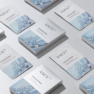 Asce Plus Soothing gel mask (3 sheets)