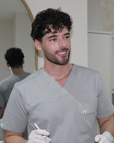 Grey Rio Ultimate Comfort Fleece-Lined Scrub Top