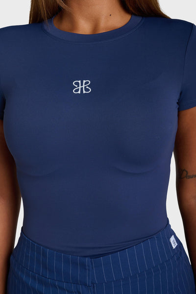 PRE ORDER - Blue Short Sleeve Base Top