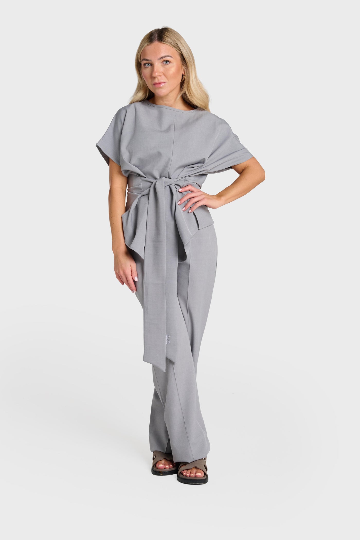 Storm Grey Florence Trouser