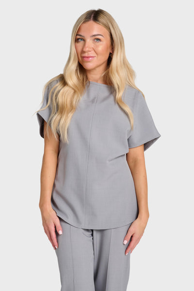 Storm Grey Florence Top
