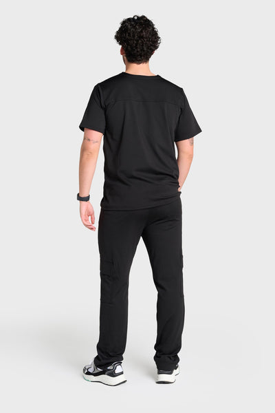 Black Rio Ultimate Comfort Fleece-Lined Scrub Trouser