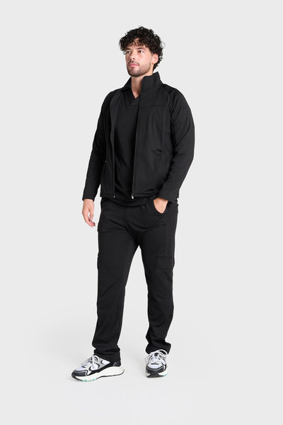 Black Rio Ultimate Comfort Fleece-Lined Scrub Trouser