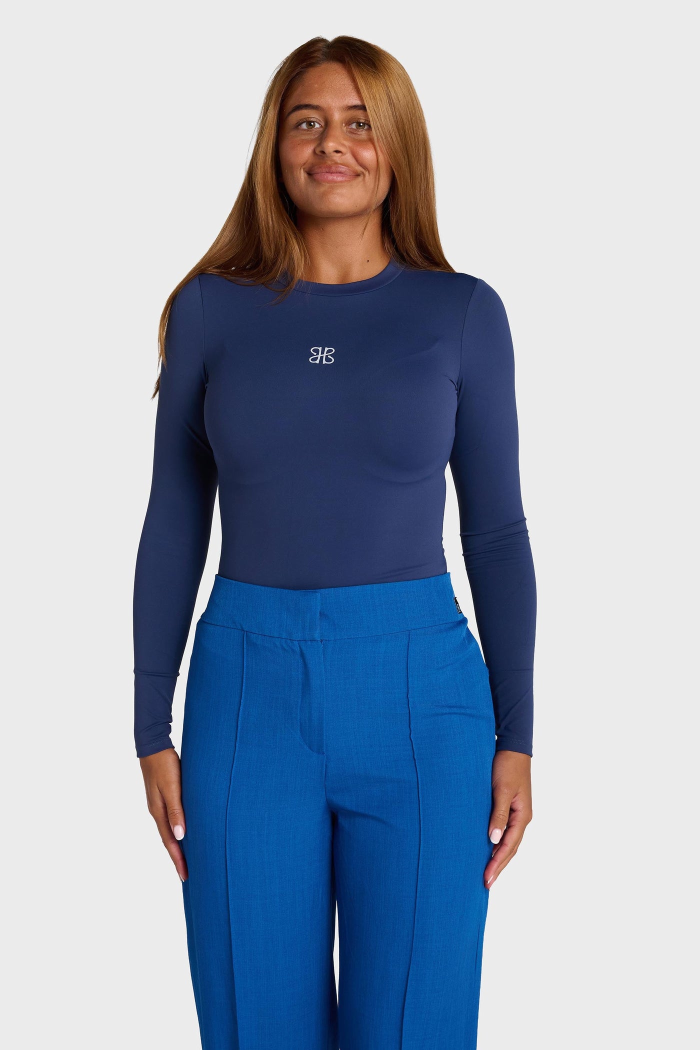 PRE ORDER - Blue Long Sleeve Base Top