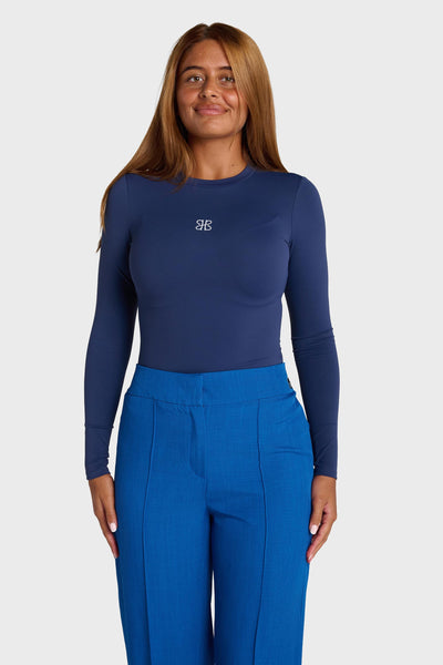 PRE ORDER - Blue Long Sleeve Base Top
