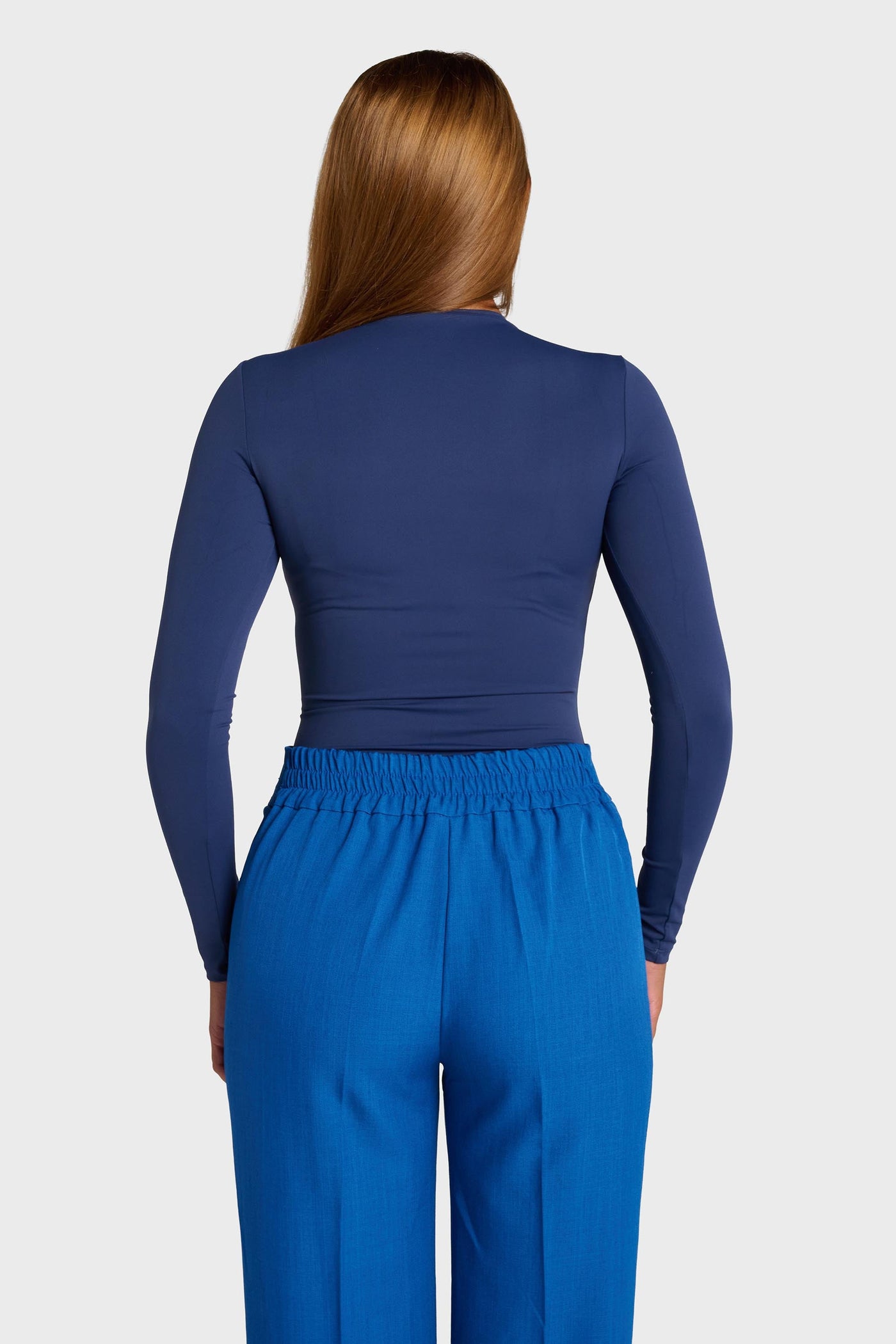 PRE ORDER - Blue Long Sleeve Base Top