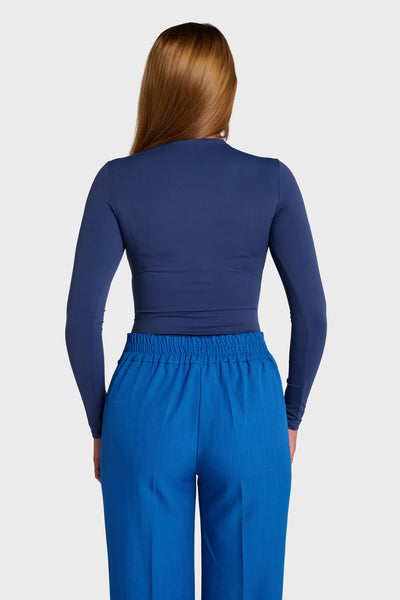 PRE ORDER - Blue Long Sleeve Base Top