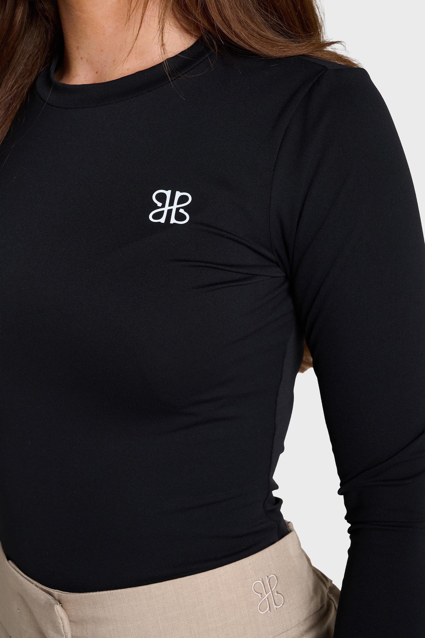PRE ORDER - Black Long Sleeve Base Top