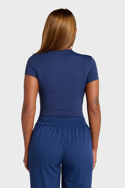 Pinstripe Blue Florence Trouser