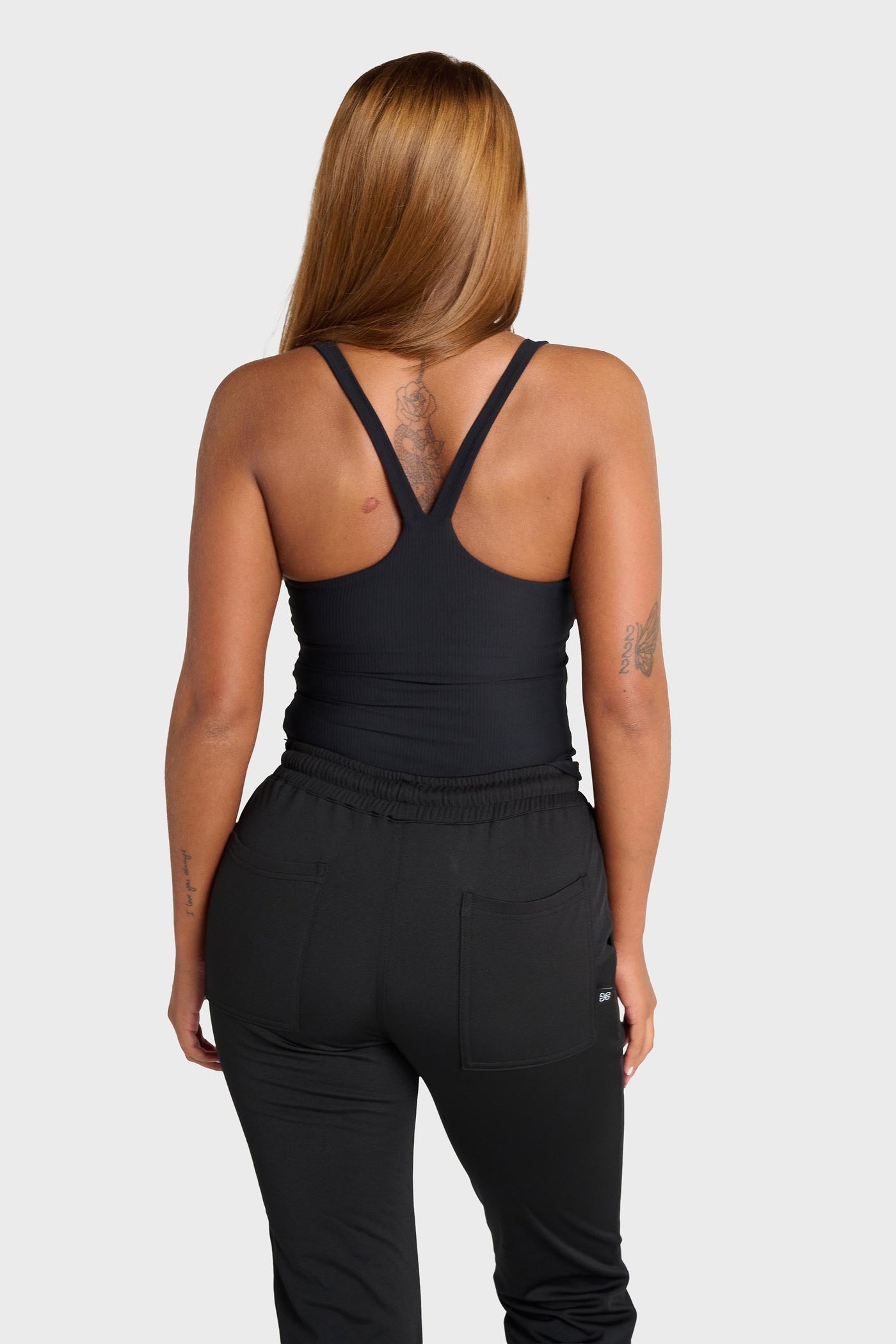 PRE ORDER - Black Base Vest with Built-In Bra