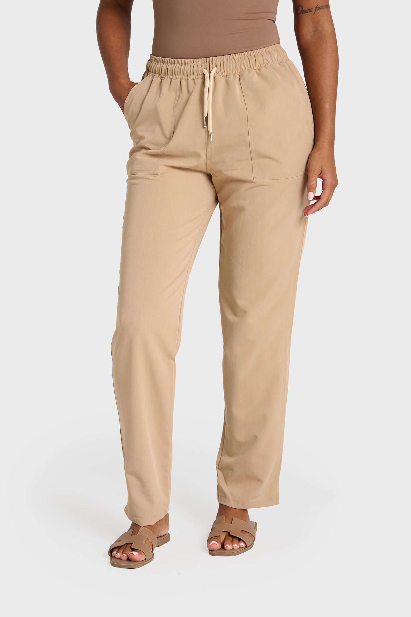 Caramel Natasha Scrub Trouser