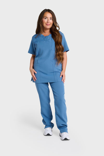 Ocean Blue Natasha Scrub Trouser