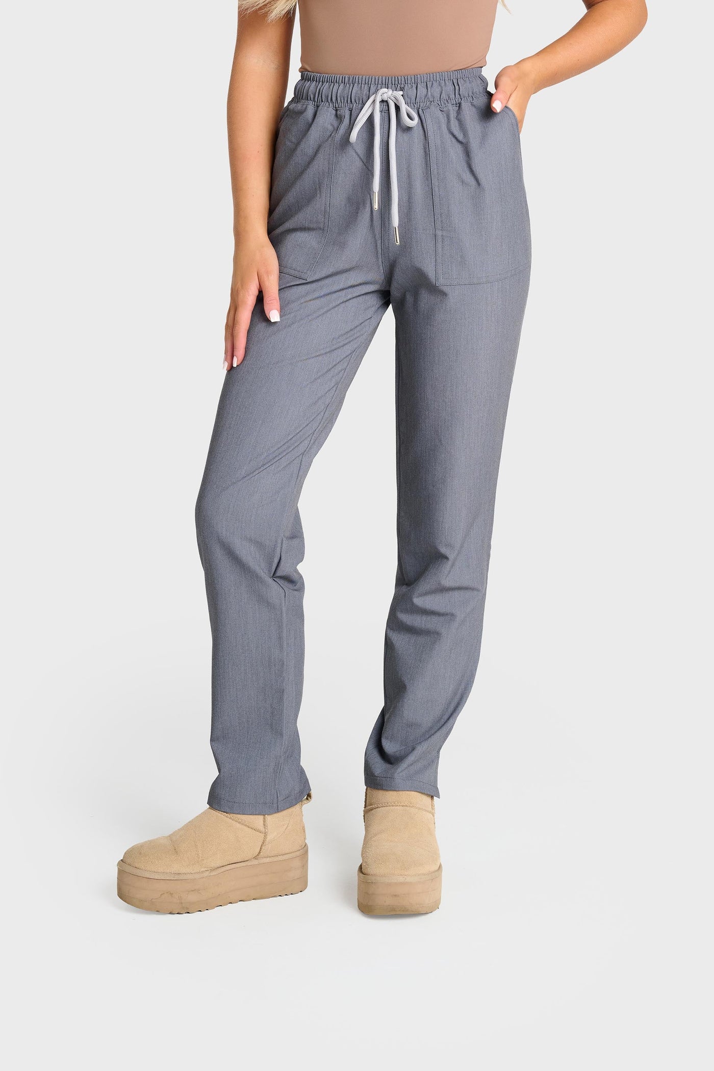 Graphite Natasha Scrub Trouser
