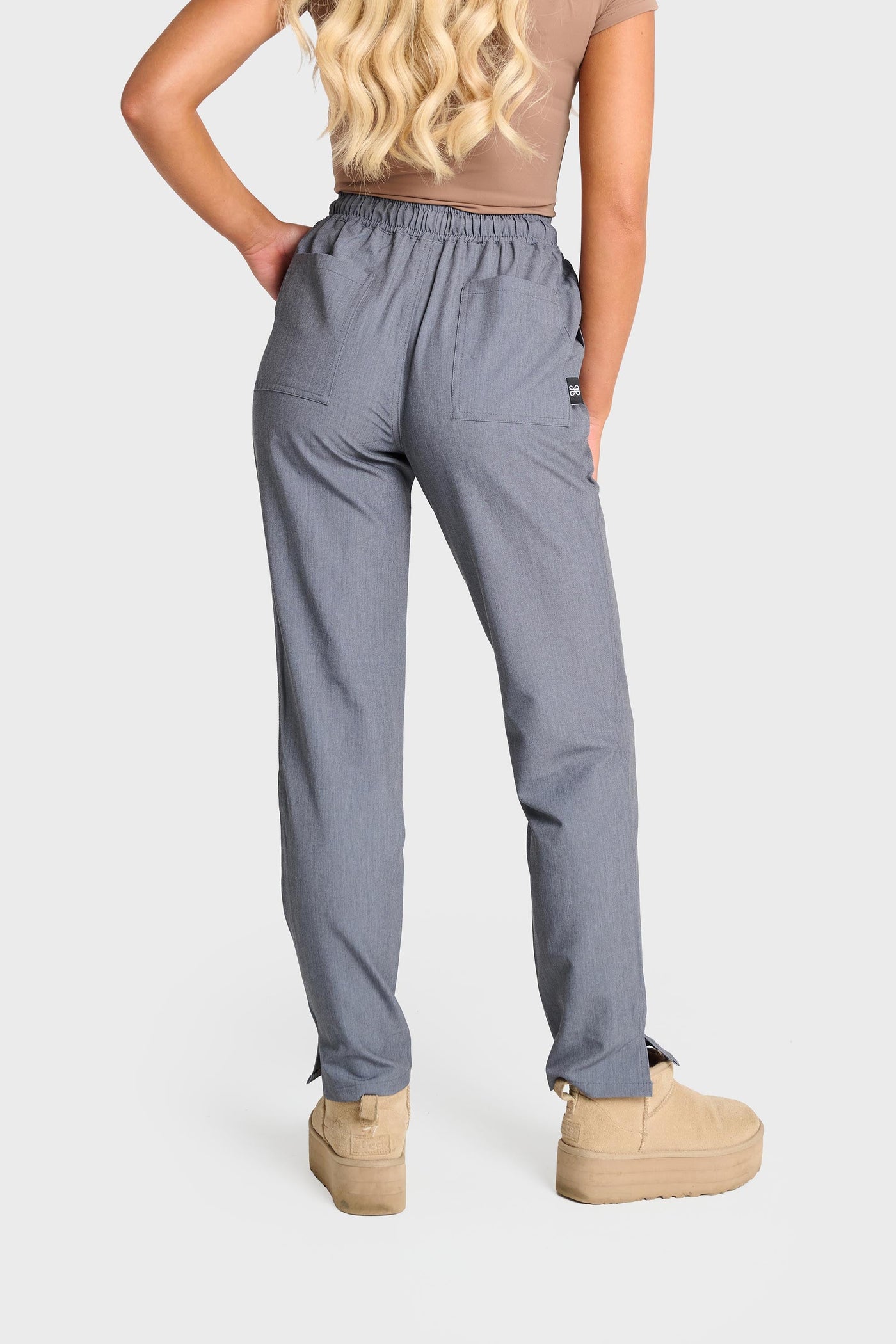 Graphite Natasha Scrub Trouser