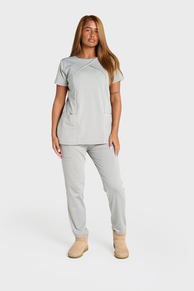 Paloma Ultimate Comfort Fleece-Lined Scrub Top