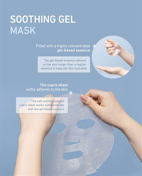 Asce Plus Soothing gel mask (3 sheets)