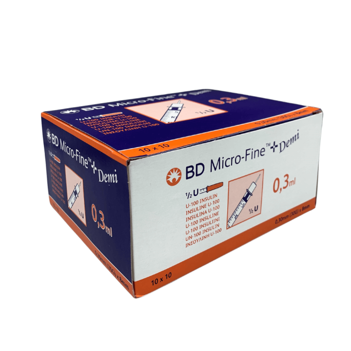 bd micro fine 0.3 insulin needles